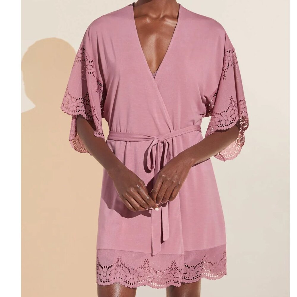 Eberjey NWT rose robe